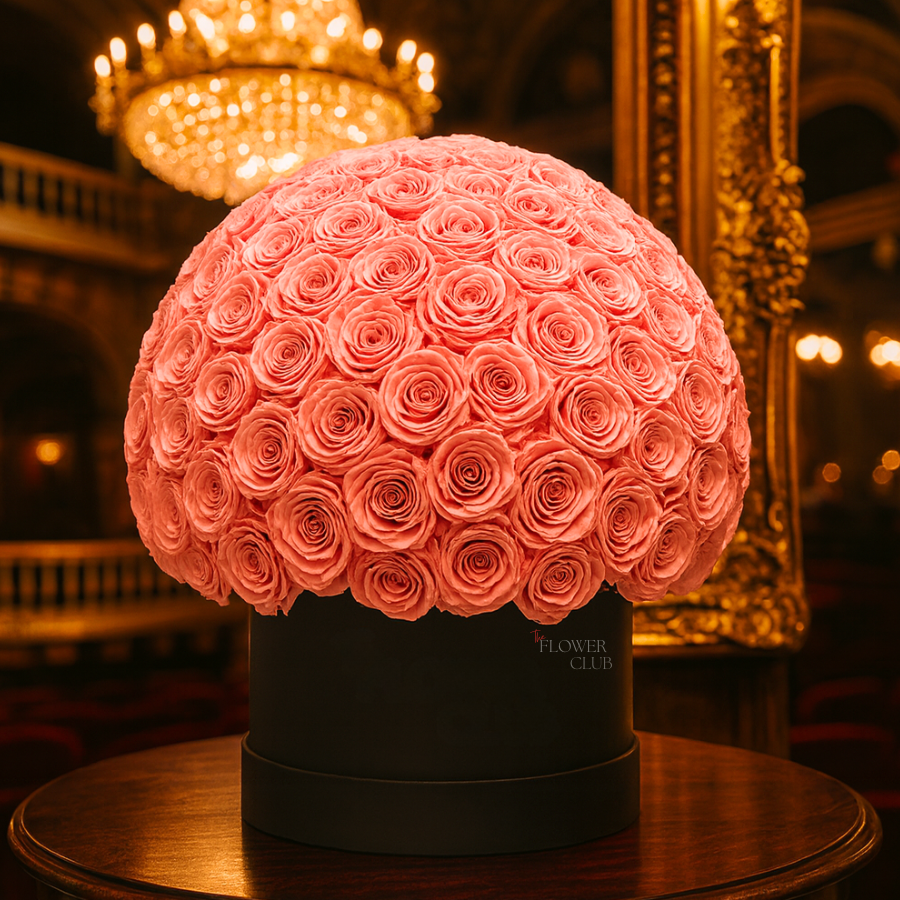 Domo Premium Rosas Rosa